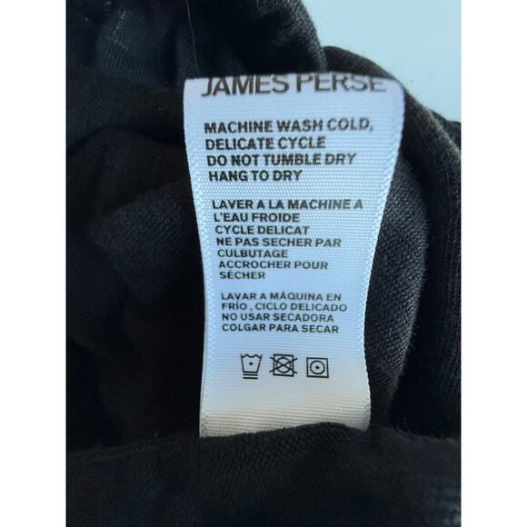 James Perse Women’s Lightweight Linen Blend Shorts Black Size 8/10 - Picture 5 of 5